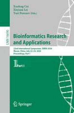 Bioinformatics Research and Applications de Xuefeng Cui