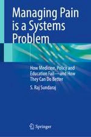Managing Pain is a Systems Problem de S. Raj Sundaraj
