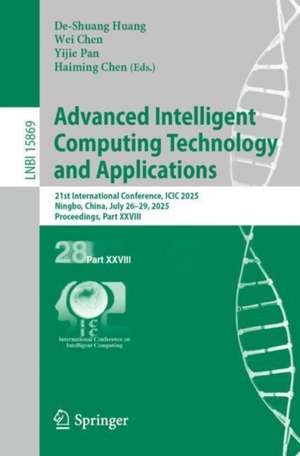 Advanced Intelligent Computing Technology and Applications de De-Shuang Huang