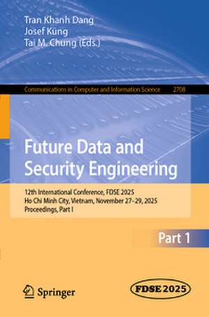 Future Data and Security Engineering de Tran Khanh Dang