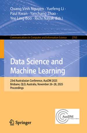 Data Science and Machine Learning de Quang Vinh Nguyen