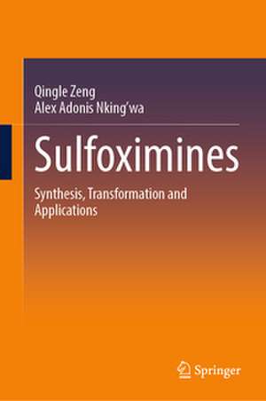 Sulfoximines de Qingle Zeng