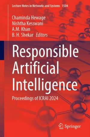 Responsible Artificial Intelligence de Chaminda Hewage