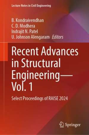 Recent Advances in Structural Engineering-Vol. 1 de B. Kondraivendhan
