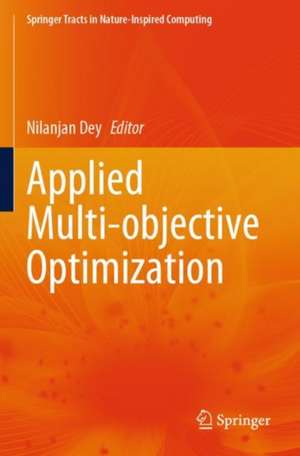 Applied Multi-objective Optimization de Nilanjan Dey