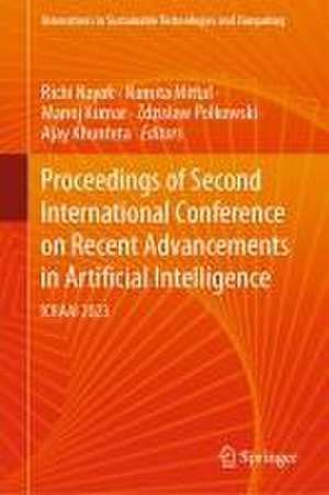 Recent Advancements in Artificial Intelligence : Proceedings of ICRAAI 2023 de Richi Nayak