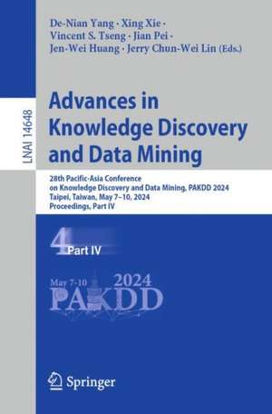 Advances in Knowledge Discovery and Data Mining de De-Nian Yang