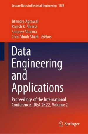 Data Engineering and Applications de Jitendra Agrawal