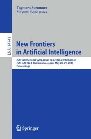 New Frontiers in Artificial Intelligence de Toyotaro Suzumura