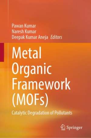 Metal Organic Framework (MOFs): Catalytic Degradation of Pollutants de Pawan Kumar