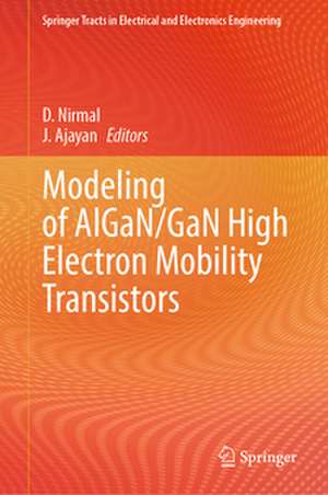 Modeling of Algan/Gan High Electron Mobility Transistors de D. Nirmal