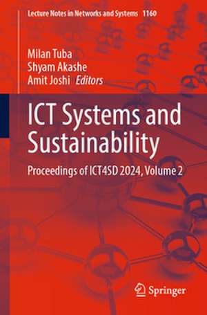 ICT Systems and Sustainability de Milan Tuba