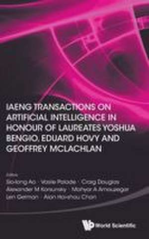 IAENG TRANSACTIONS ON ARTIFICIAL INTELLIGENCE .. de Ao Sio-Iong