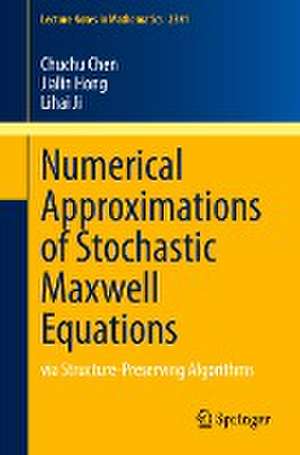 Numerical Approximations of Stochastic Maxwell Equations: via Structure-Preserving Algorithms de Chuchu Chen