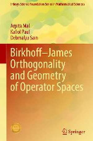 Birkhoff–James Orthogonality and Geometry of Operator Spaces de Arpita Mal