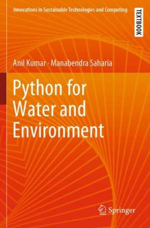 Python for Water and Environment de Anil Kumar