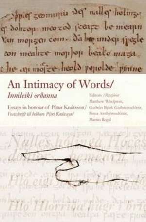 Intimacy of Words