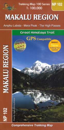 Makalu Region 1:100 000 NP102