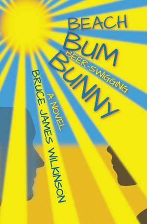 Beach Bum Beer-Swigging Bunny de Bruce James Wilkinson