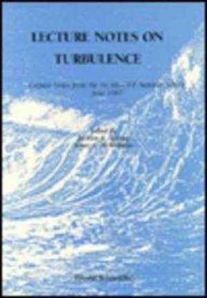 Lecture Notes on Turbulence de Jackson R Herring