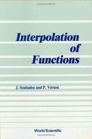 Interpolation of Functions de J. Szabados