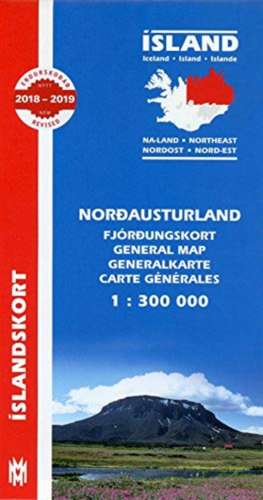 Island Nordost 1 : 300 000 de H H Hansen