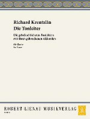 Die Tonleiter. Klavier de Richard Krentzlin