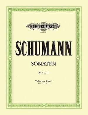 Violin Sonatas Nos. 1 and 2 de Robert Schumann