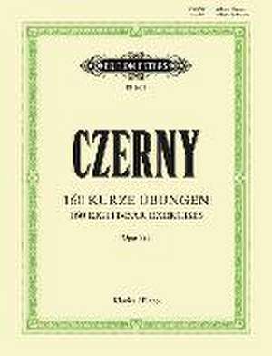 160 kurze Übungen op. 821 de Carl Czerny