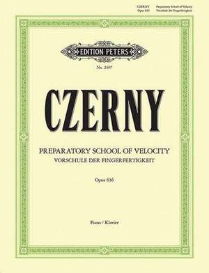 Preliminary School of Finger Dexterity Op. 636 for Piano de Carl Czerny