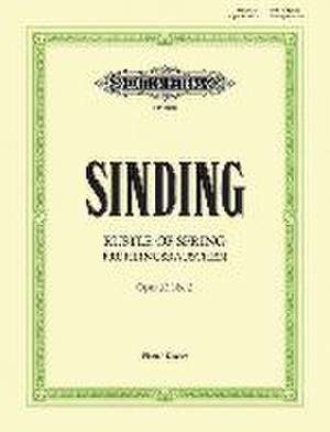 Rustle of Spring Op. 32 No. 3 for Piano de Christian Sinding