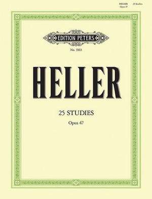 25 Studies Op. 47 for Piano de Stephen Heller