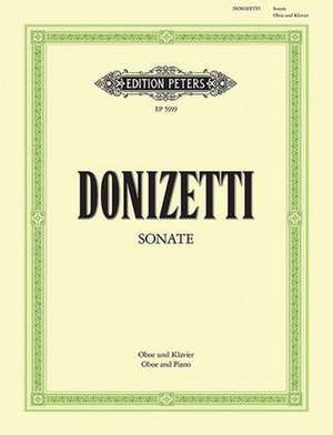 Oboe Sonata in F de Gaetano Donizetti