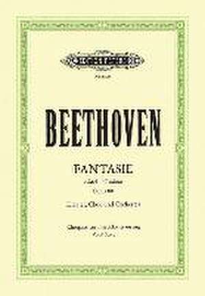 Fantasia in C Minor Op. 80 Choral Fantasy (Choral Score with Piano Reduction) de Ludwig van Beethoven