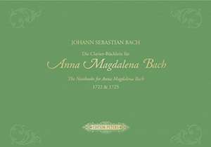 The Notebooks for Anna Magdalena Bach 1722 & 1725 for Piano (Premium Edition) de Johann Sebastian Bach