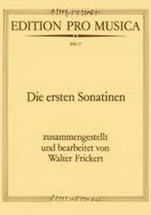 Die ersten Sonatinen