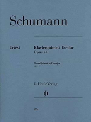 Schumann, Robert - Klavierquintett Es-dur op. 44 de Robert Schumann