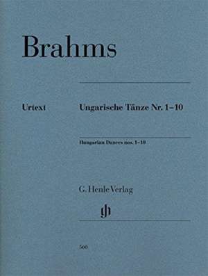 Brahms, Johannes - Ungarische Tänze Nr. 1-10 de Johannes Brahms