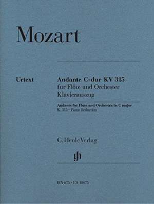 Andante für Flöte und Orchester C-dur KV 315 de Wolfgang Amadeus Mozart