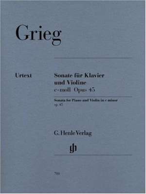 Grieg, Edvard - Violinsonate c-moll op. 45 de Edvard Grieg