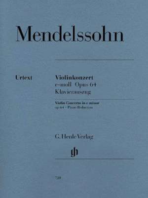 Violinkonzert e-moll op. 64 de Felix Mendelssohn-Bartholdy