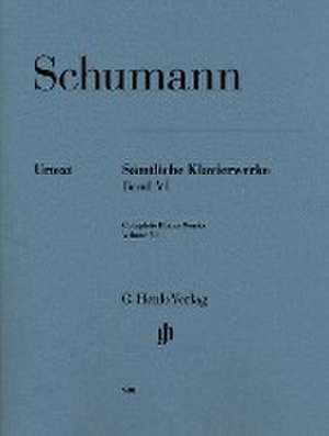 Sämtliche Klavierwerke 6 de Robert Schumann