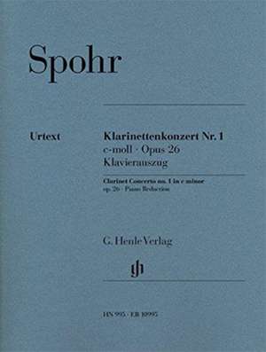 Konzert Nr. 1 c-moll op. 26 für Klarinette und Orchester de Louis Spohr