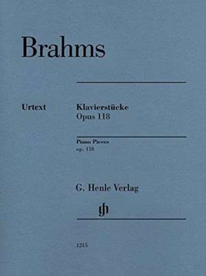 Piano Pieces op. 118 de Johannes Brahms