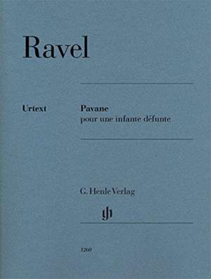 Pavane pour une infante défunte für Klavier zu zwei Händen de Maurice Ravel