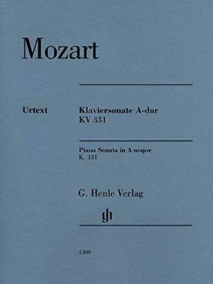 Klaviersonate A-dur KV 331 de Wolfgang Amadeus Mozart