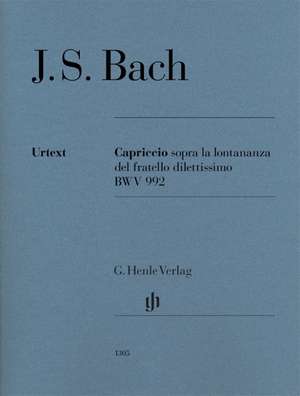 Capriccio sopra la lontananza del fratro dilettissimo BWV 992 de Johann Sebastian Bach