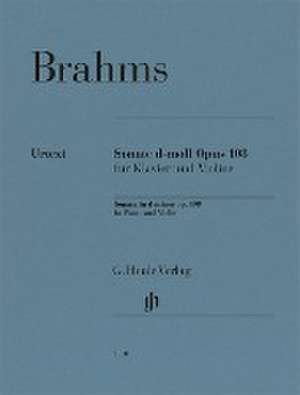 Johannes Brahms - Violinsonate d-moll op. 108 de Johannes Brahms