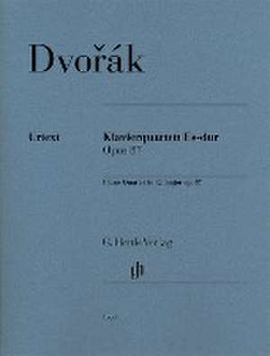 Antonín Dvorák - Klavierquartett Es-Dur op. 87 de Antonín Dvorák