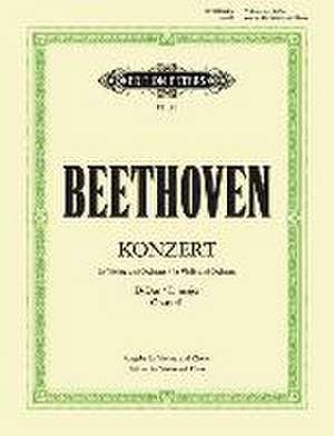 Violin Concerto in D Op. 61 (Edition for Violin and Piano) de Ludwig van Beethoven